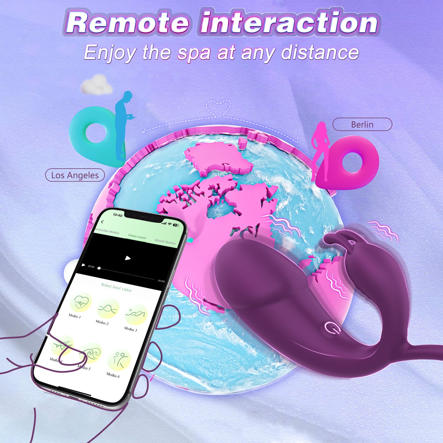 App control Vibrator