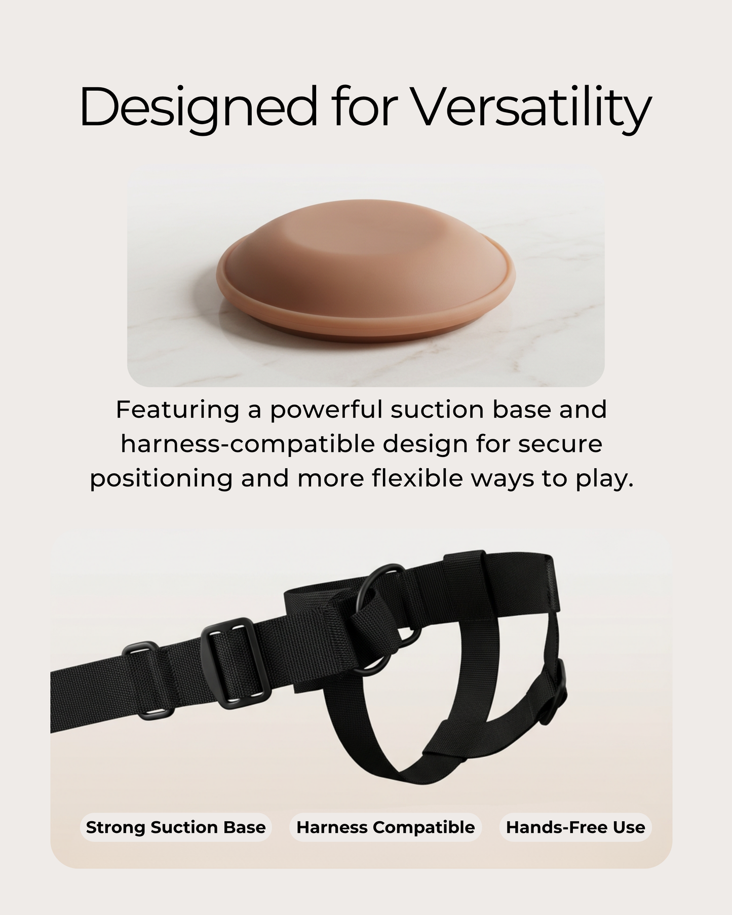 Sensual Real Dual-density Dildo - 8 Inch